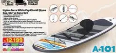 BESTWAY HYDRO-FORCE WHİTE CAP KÜREKLİ ŞİŞME SUP SÖRF VE KANO SETİ BESTWAY HYDRO-FORCE WHİTE CAP KÜREKLİ ŞİŞME SUP SÖRF VE KANO SETİ